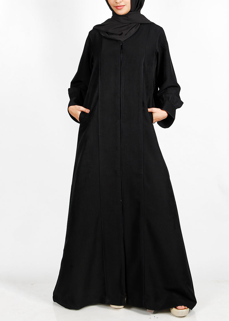 Being Muslims Minimalist Everyday Rich Abaya Black