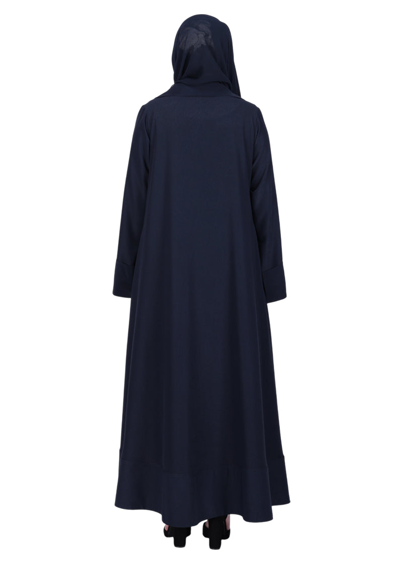 BeingMuslims Modish Designer Abaya. Brown