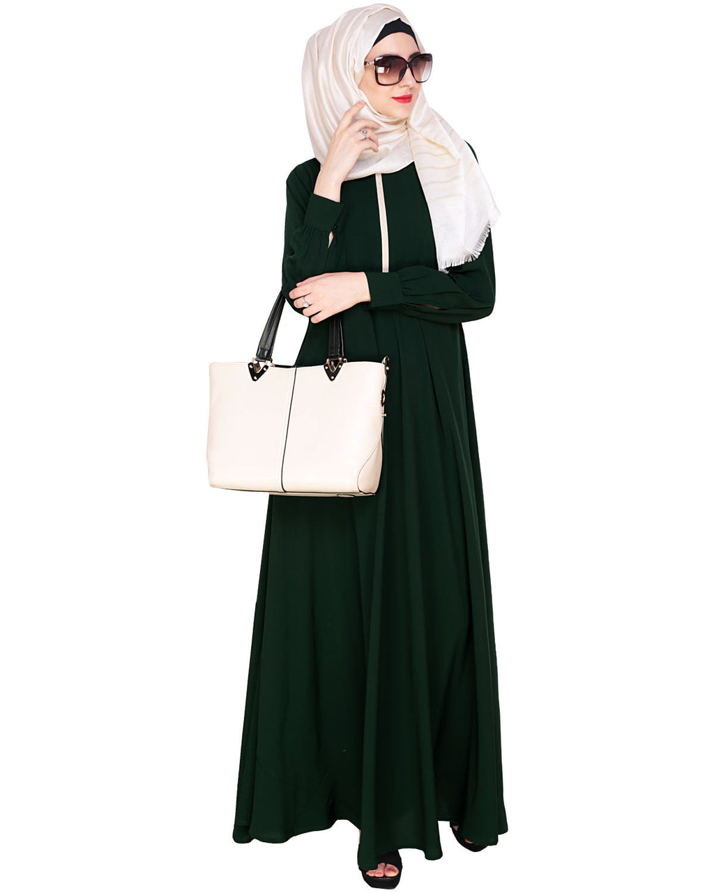 Maxi Dress Abaya Green