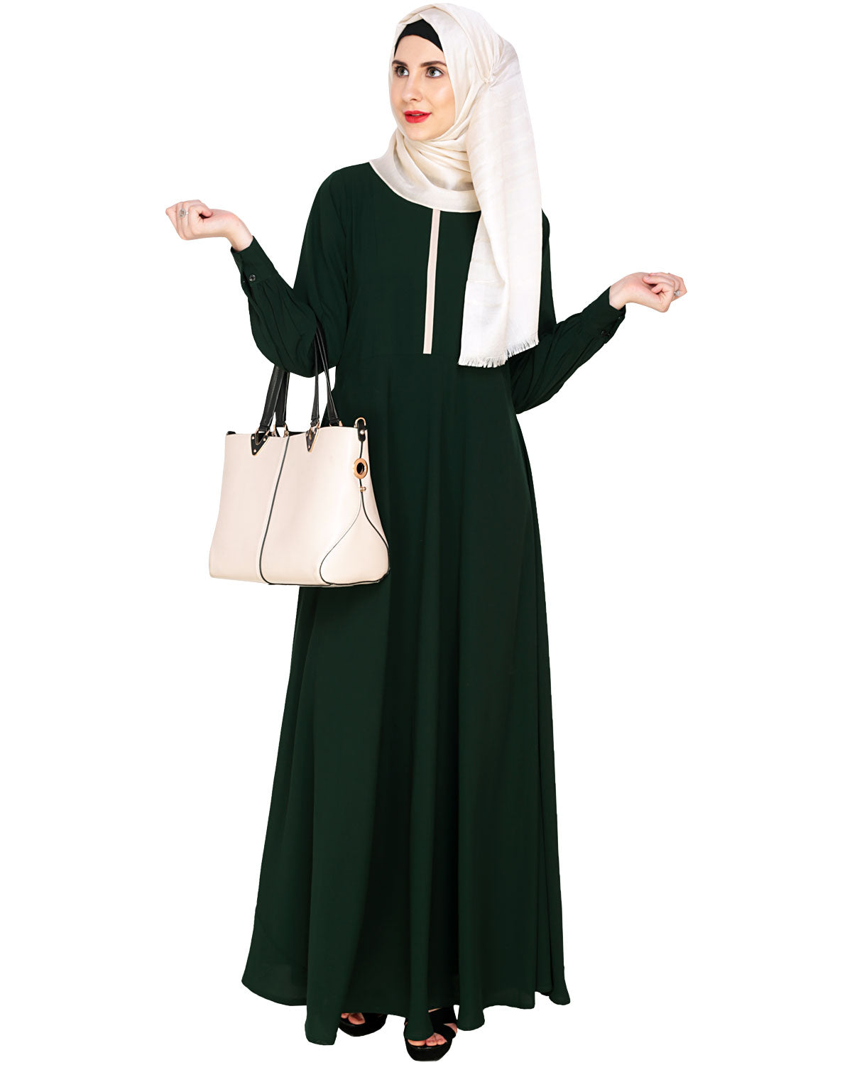Maxi Dress Abaya Green