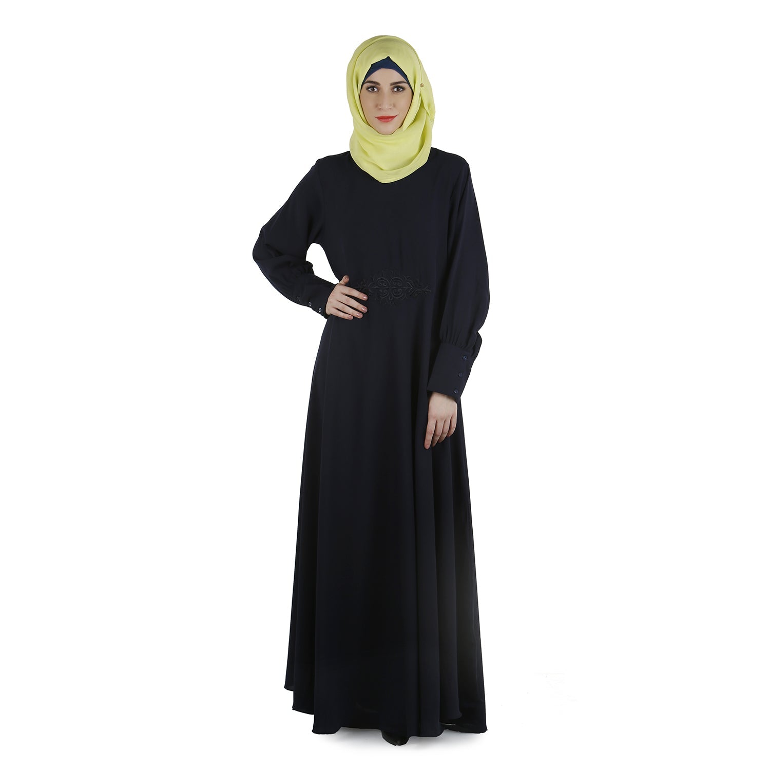 Abaya dress Bottle Green