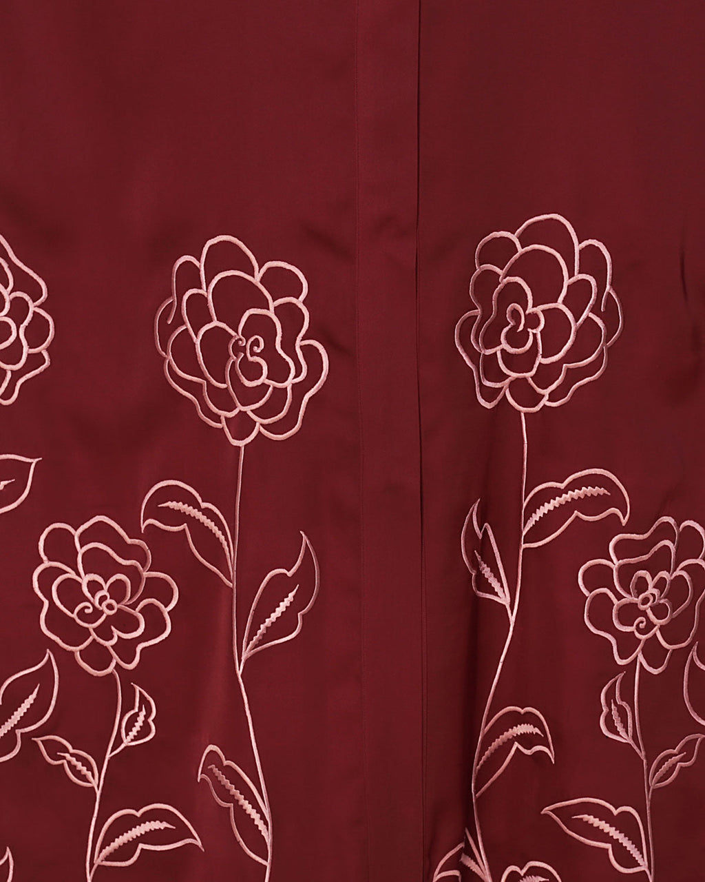 Mesmerising Dubai Style Abaya Wine