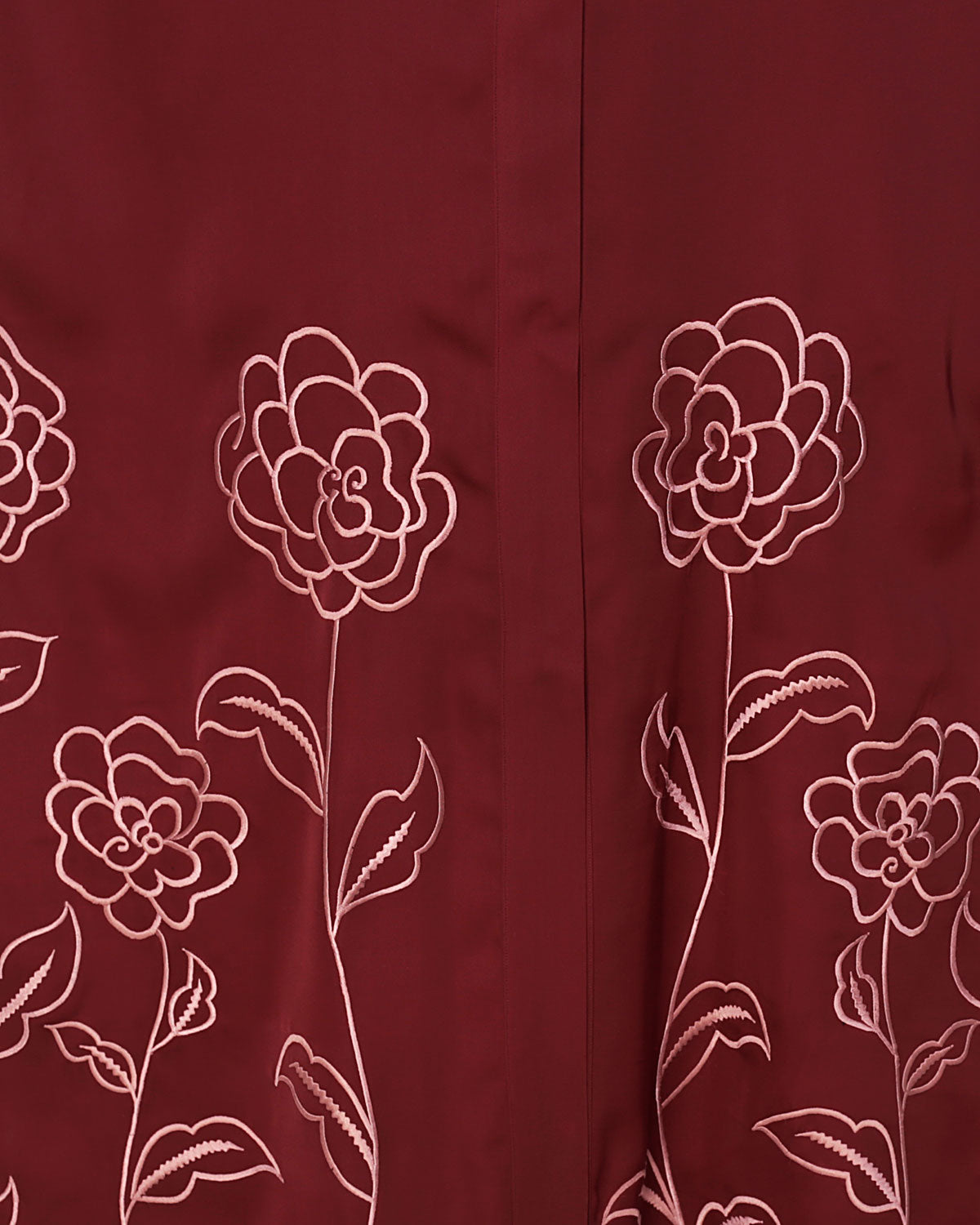 Mesmerising Dubai Style Abaya Wine