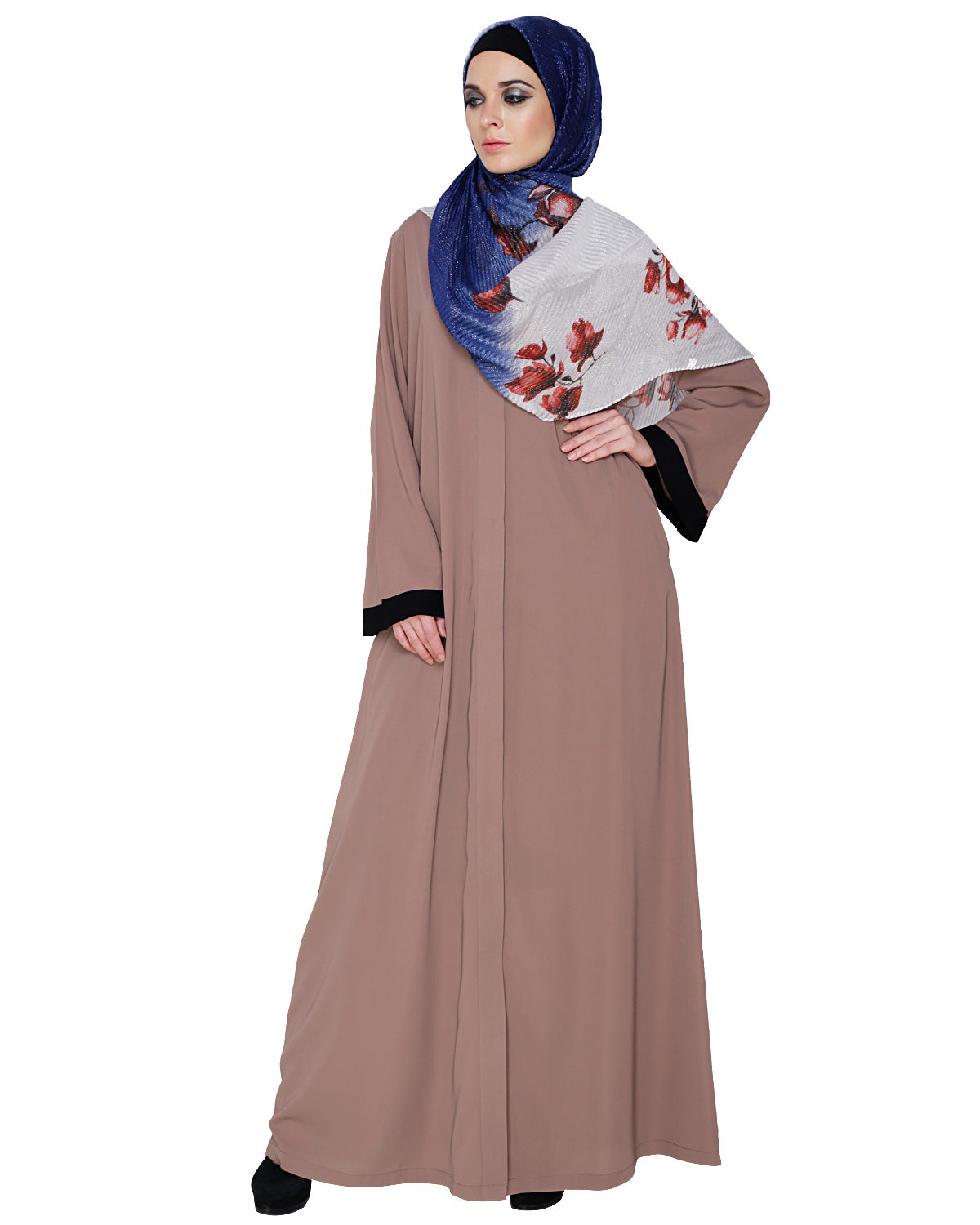 Vintage Abaya Coffee Brown