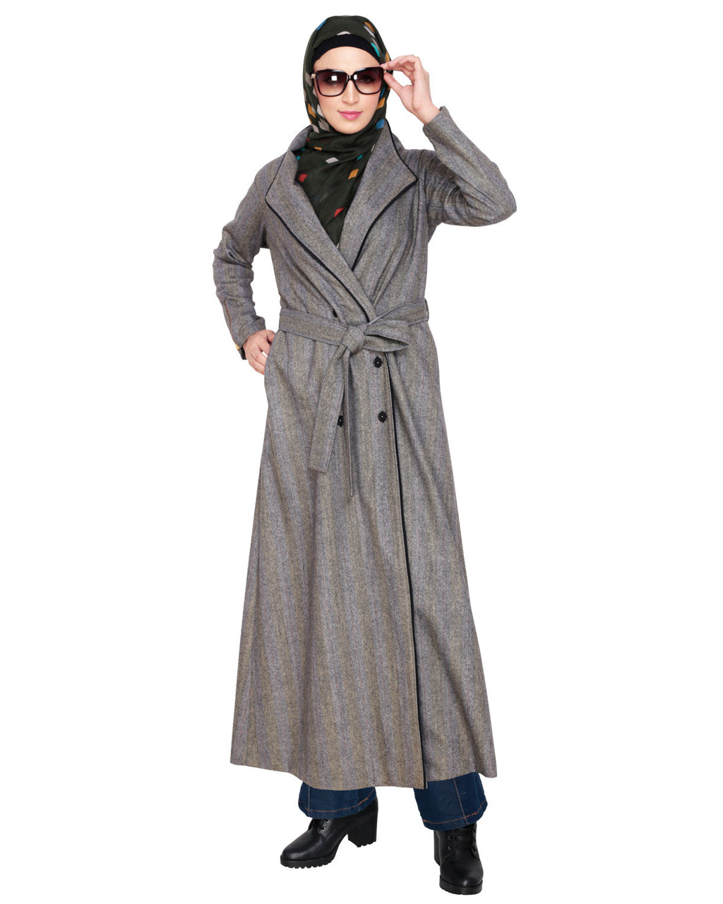 Seaweed Jacket/Coat Abaya Seaweed Green