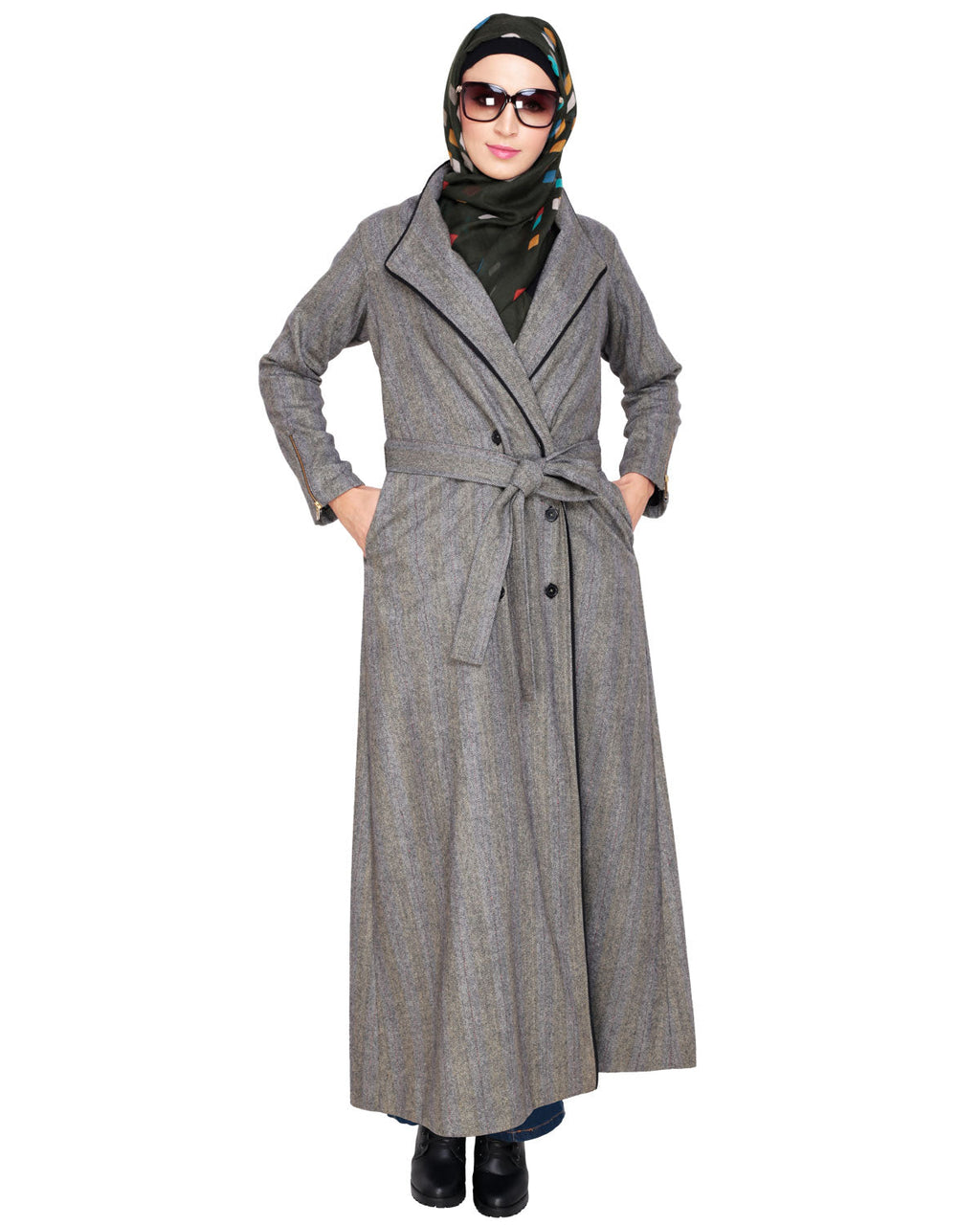 Seaweed Jacket/Coat Abaya Seaweed Green