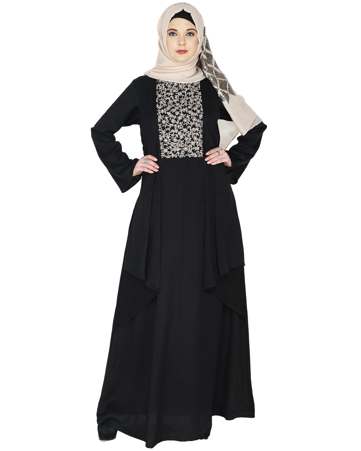 Newfangled Abaya Black