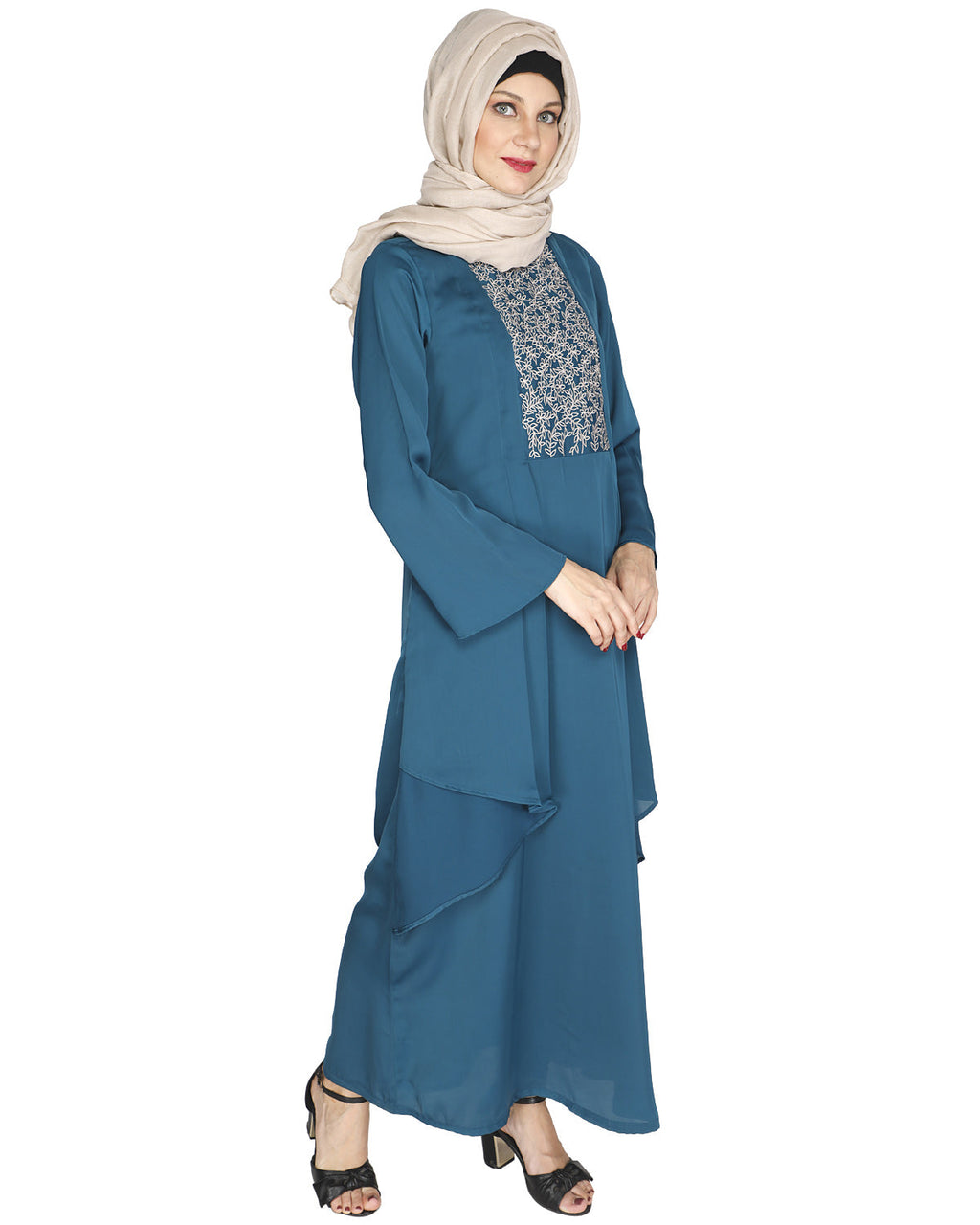 Newfangled Abaya Green