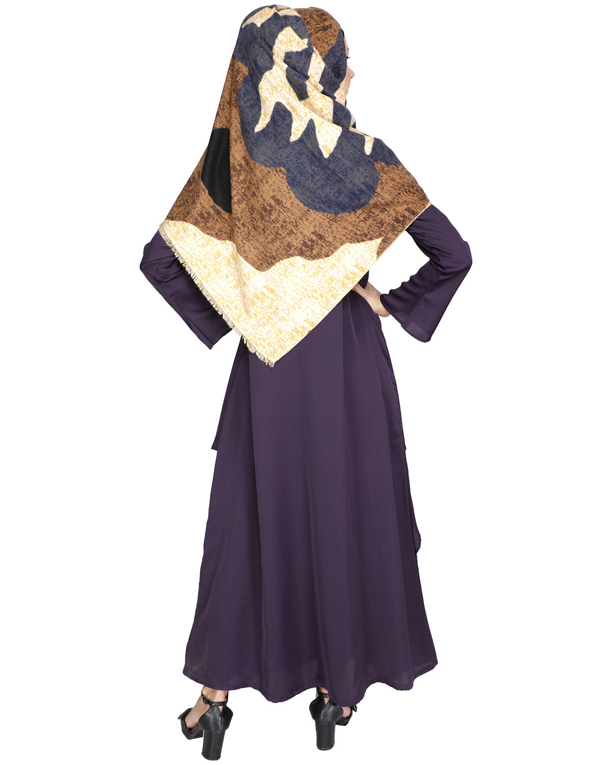 Newfangled Abaya Purple
