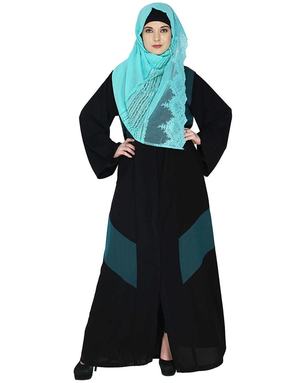 Modest Abaya Stylish Green