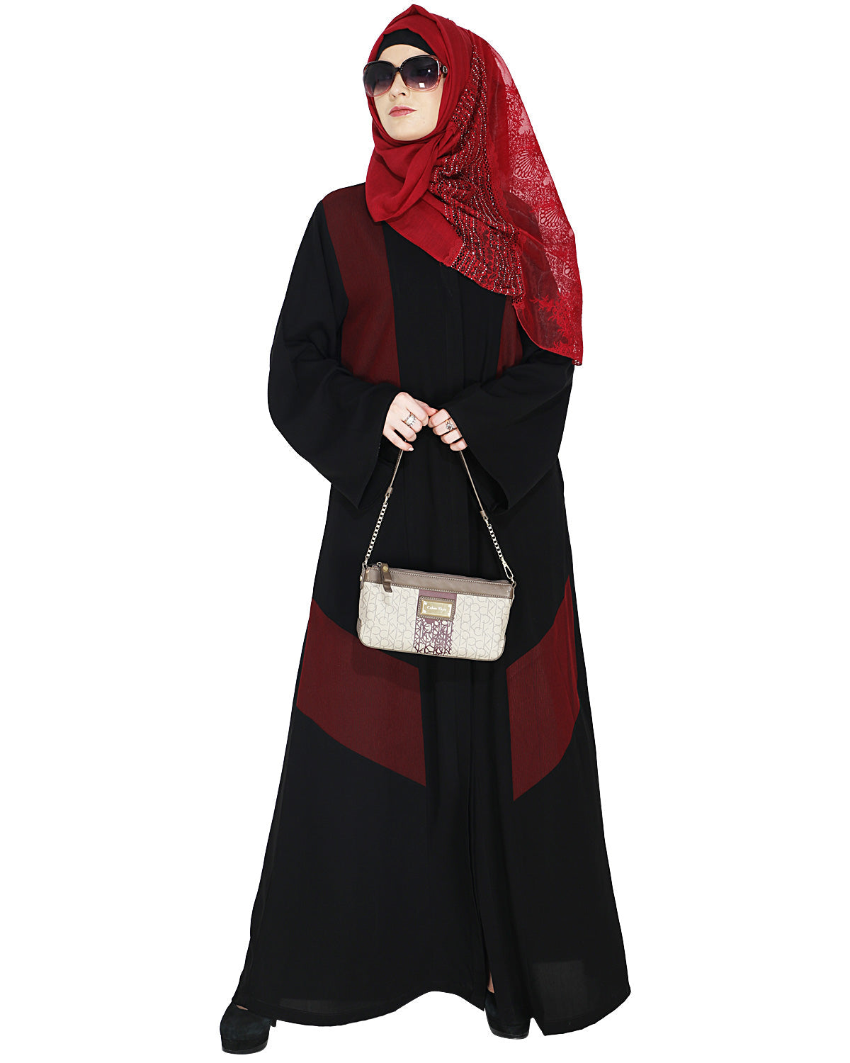 Modest Abaya Stylish Umber Brown