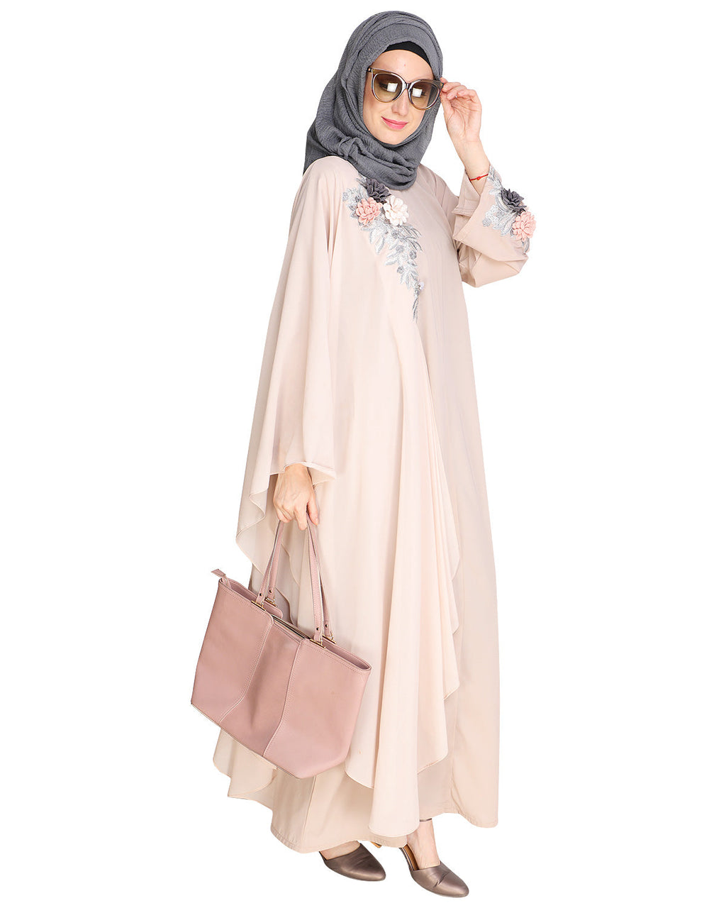 Awe Inspiring Abaya Beige