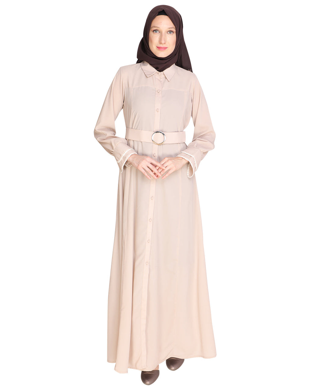 Shirt Style Maxi Dress