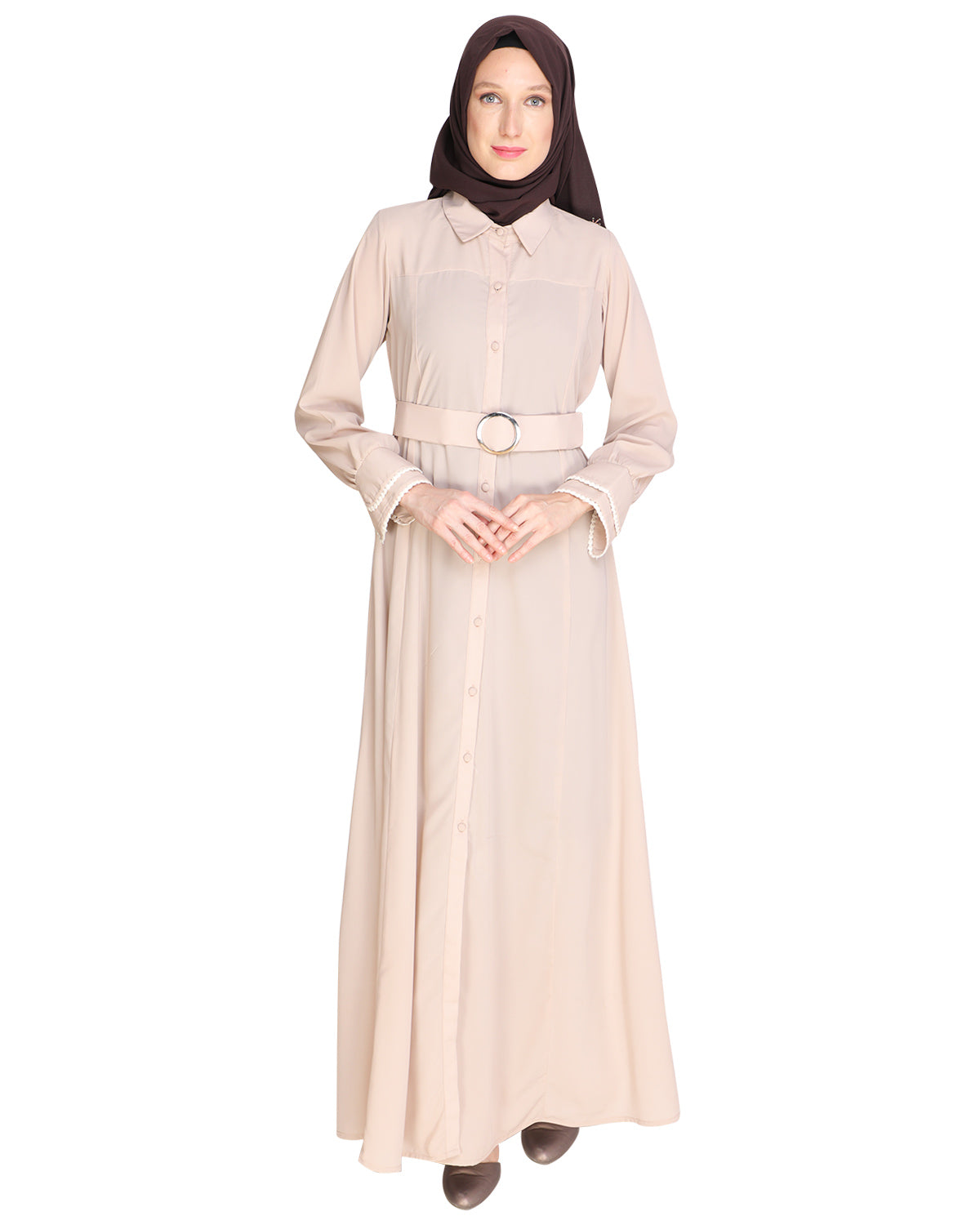 Shirt Style Maxi Dress