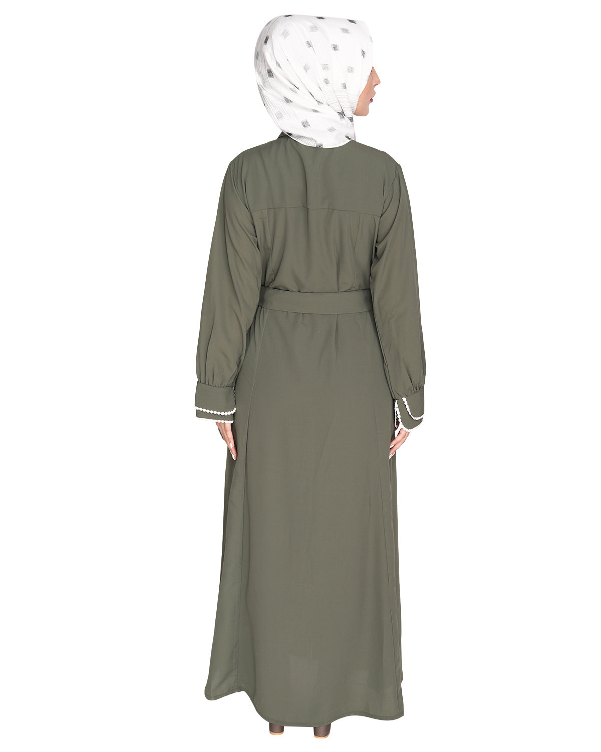 Shirt Style Maxi Dress Blue