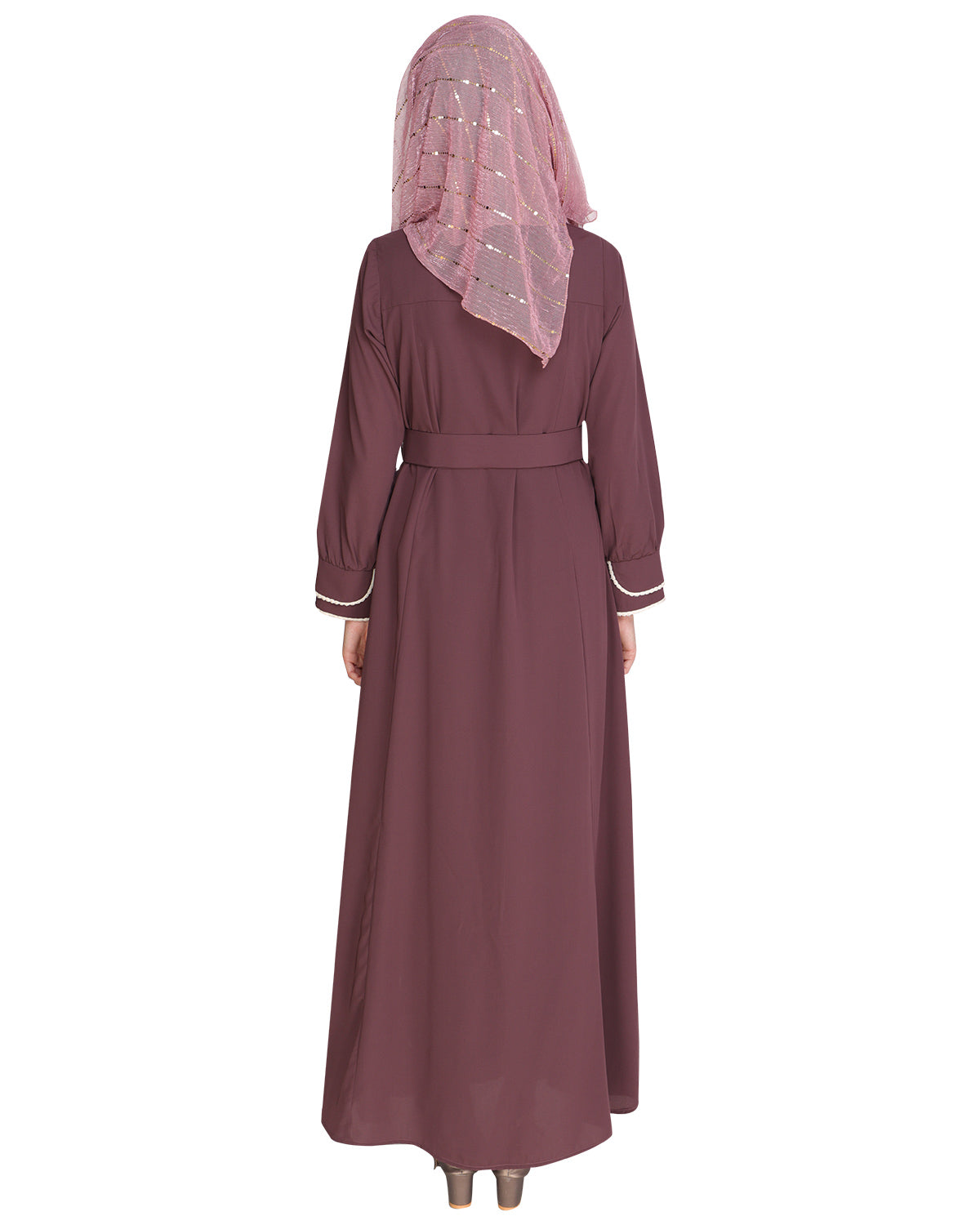 Shirt Style Maxi Dress Blue