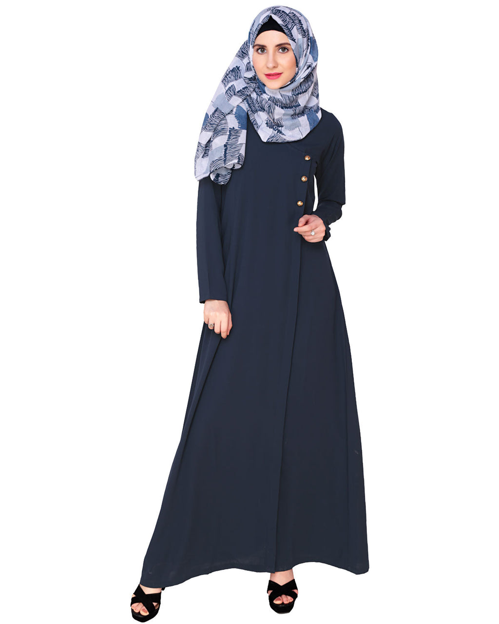 Classic Abaya Blue