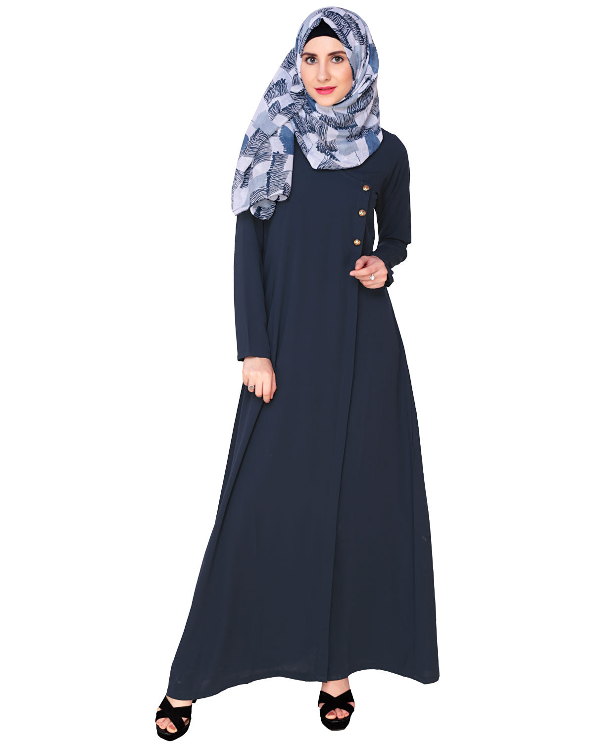 Classic Abaya Blue