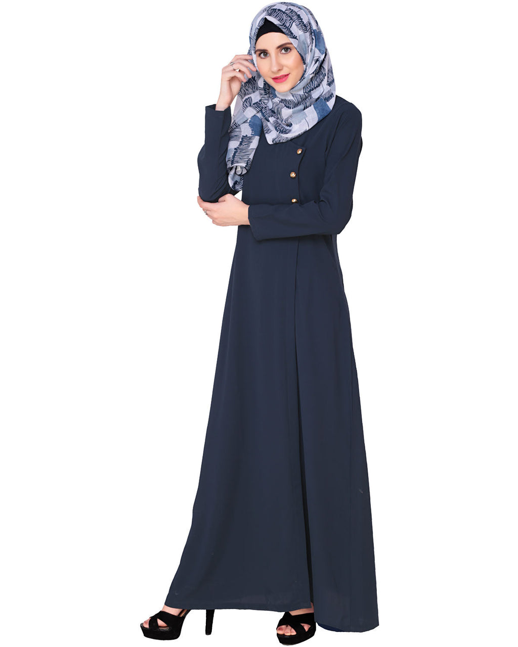 Classic Abaya Blue