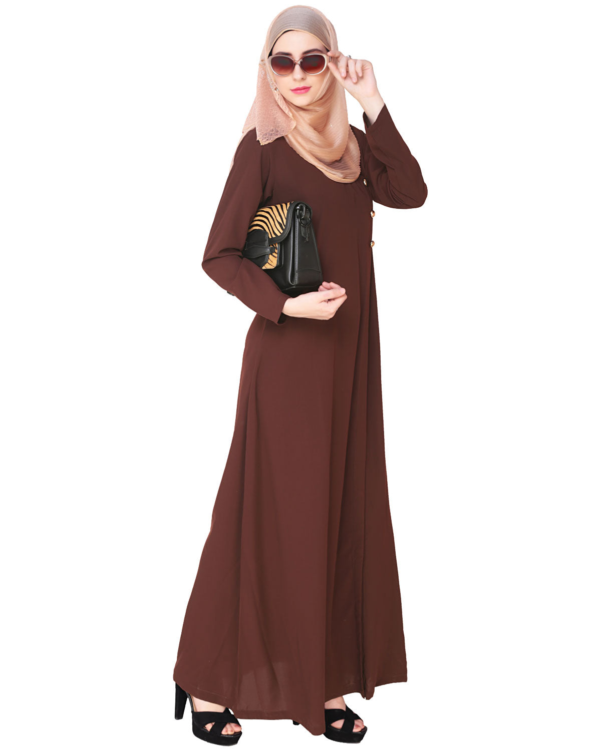 Classic Abaya Brown