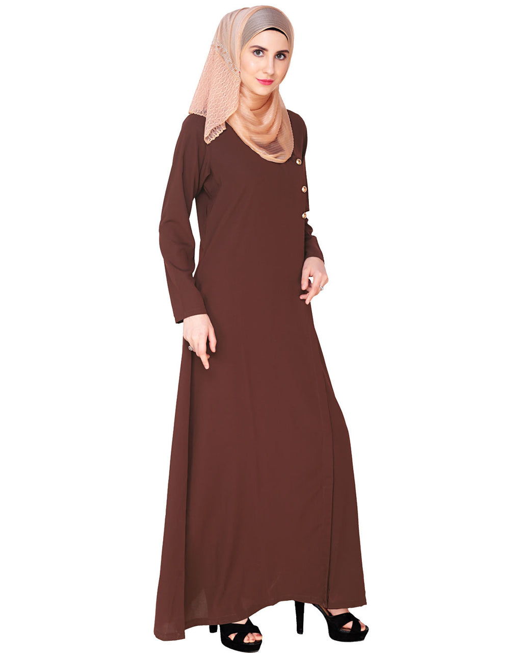 Classic Abaya Brown