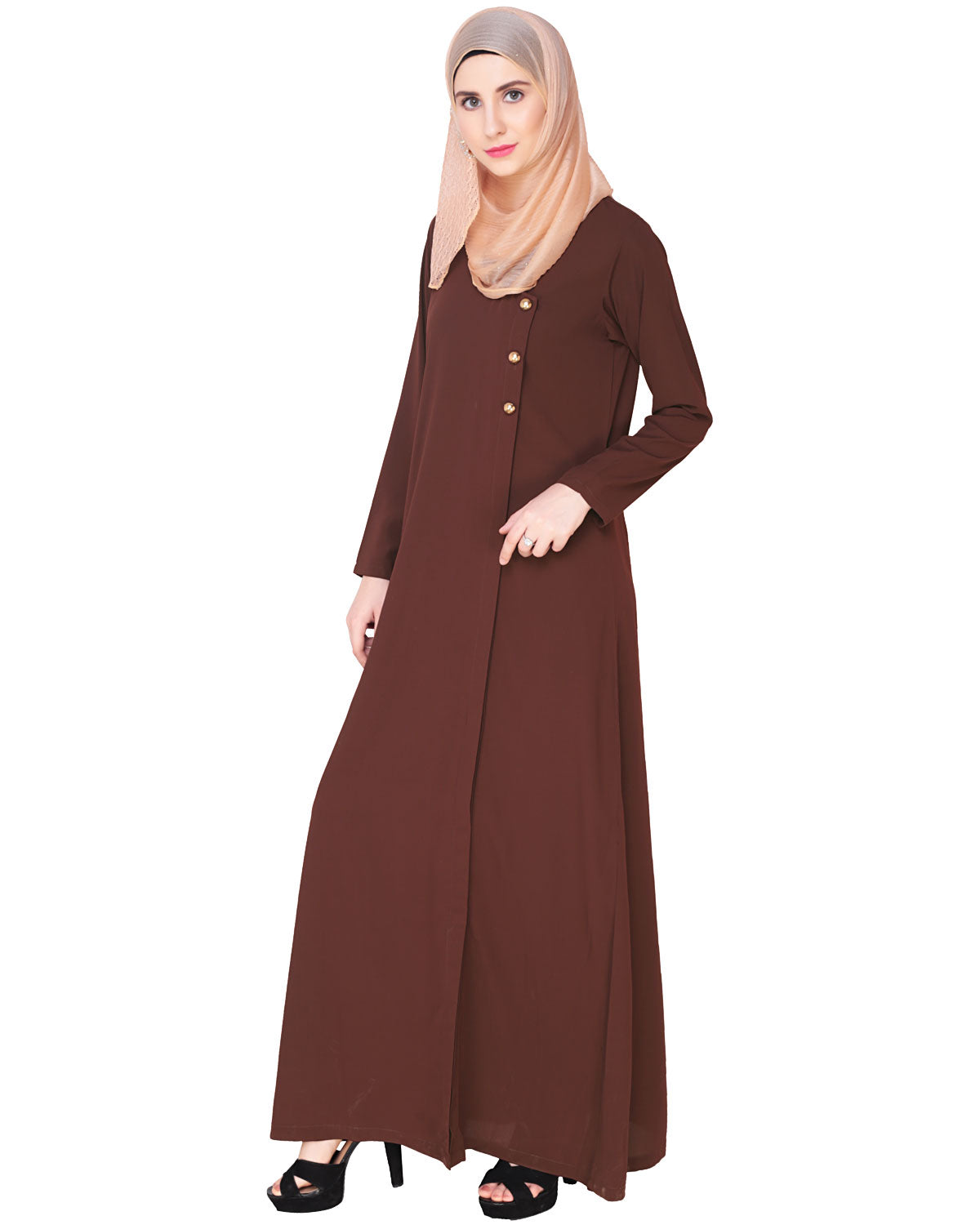 Classic Abaya Brown