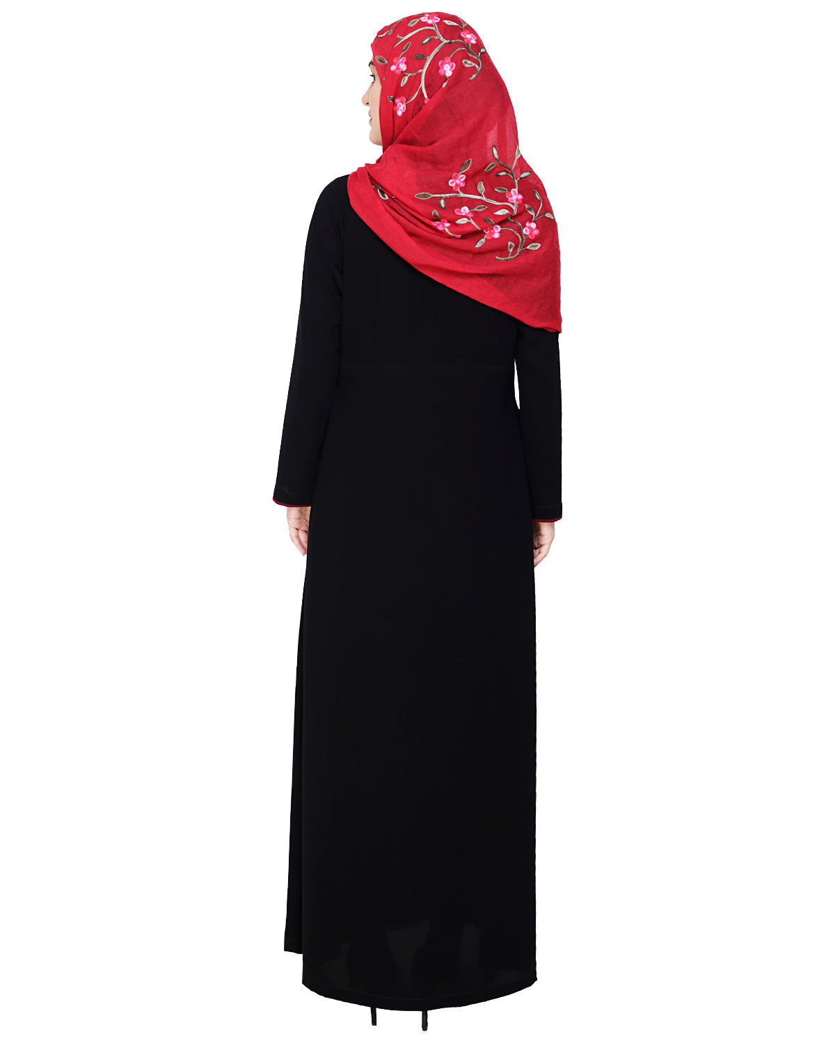 Sober Abaya with Detailing