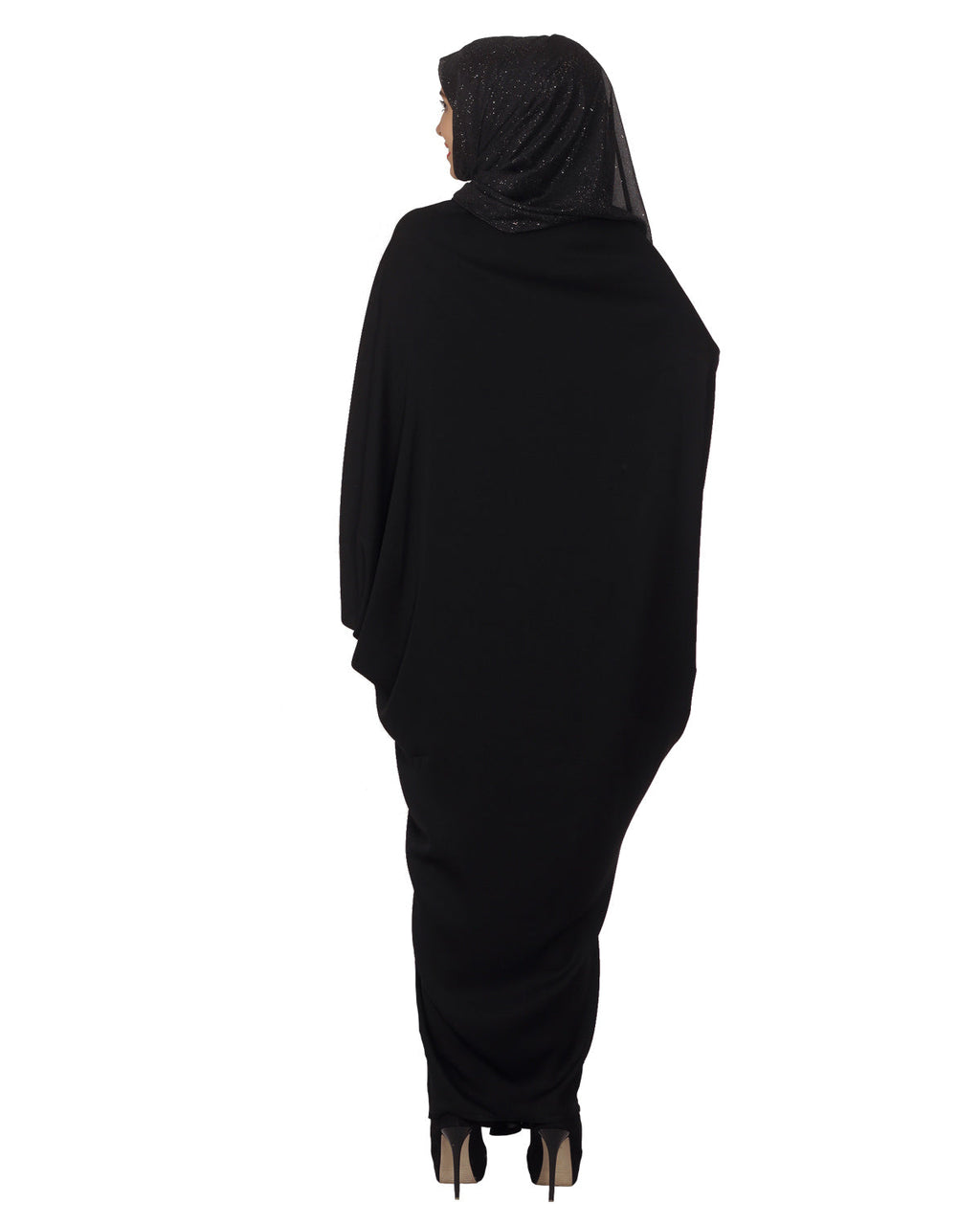 Black Katan with Katdana Embroidery