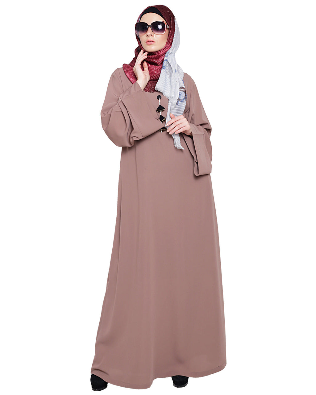 Classic Abbaya Coffee Brown