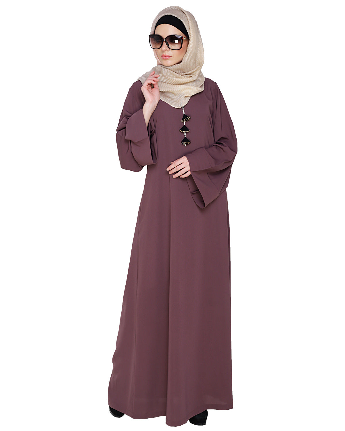 Classic Abbaya Mulberry