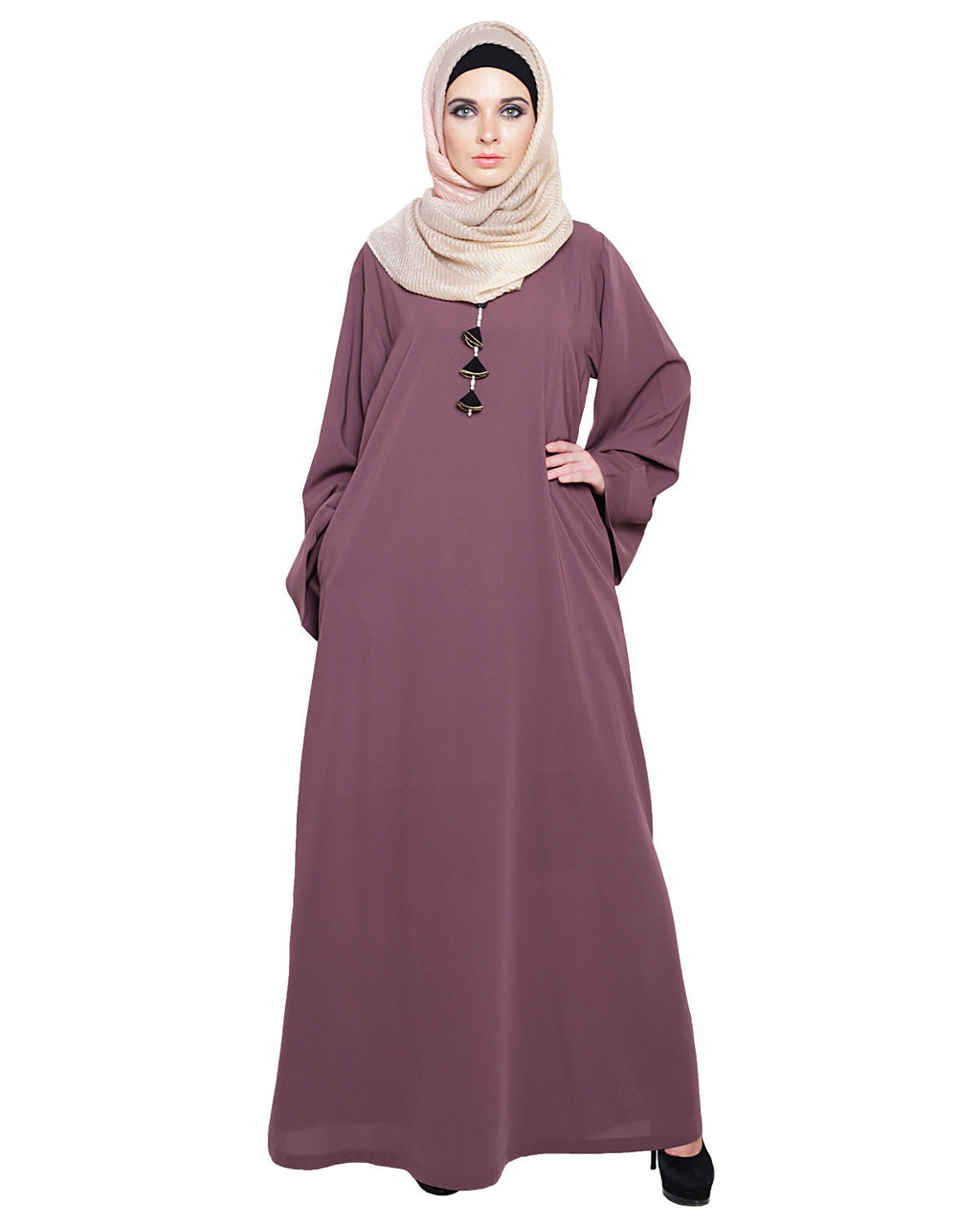 Classic Abbaya Mulberry