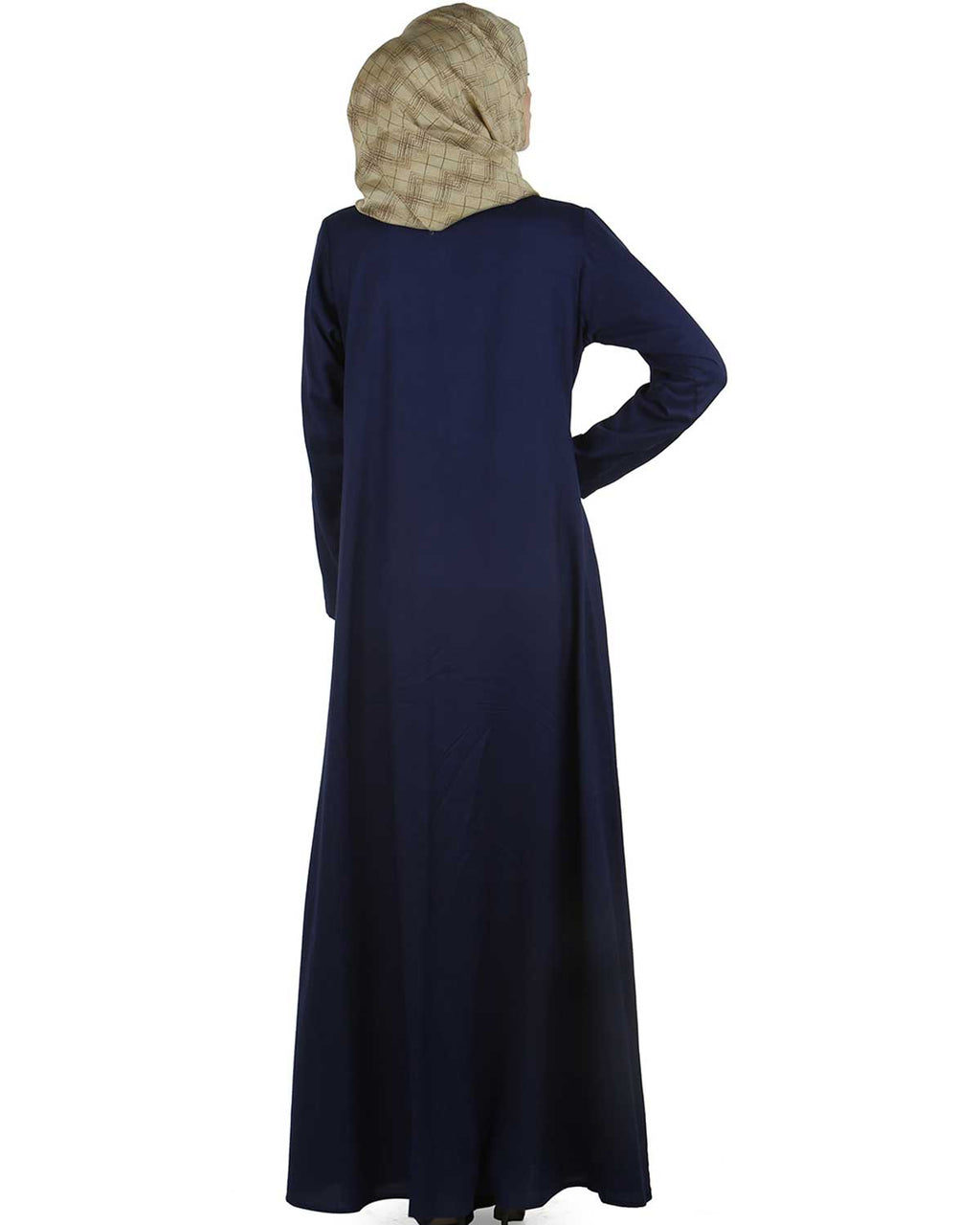 Trendy Abaya Dress Indigo