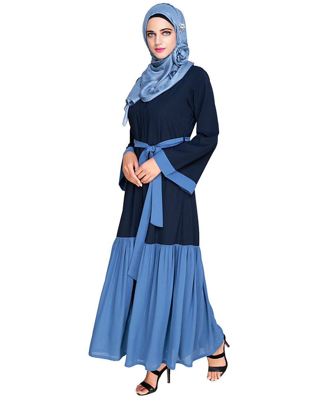 Glory Muster Abya Dark Blue & Light Blue
