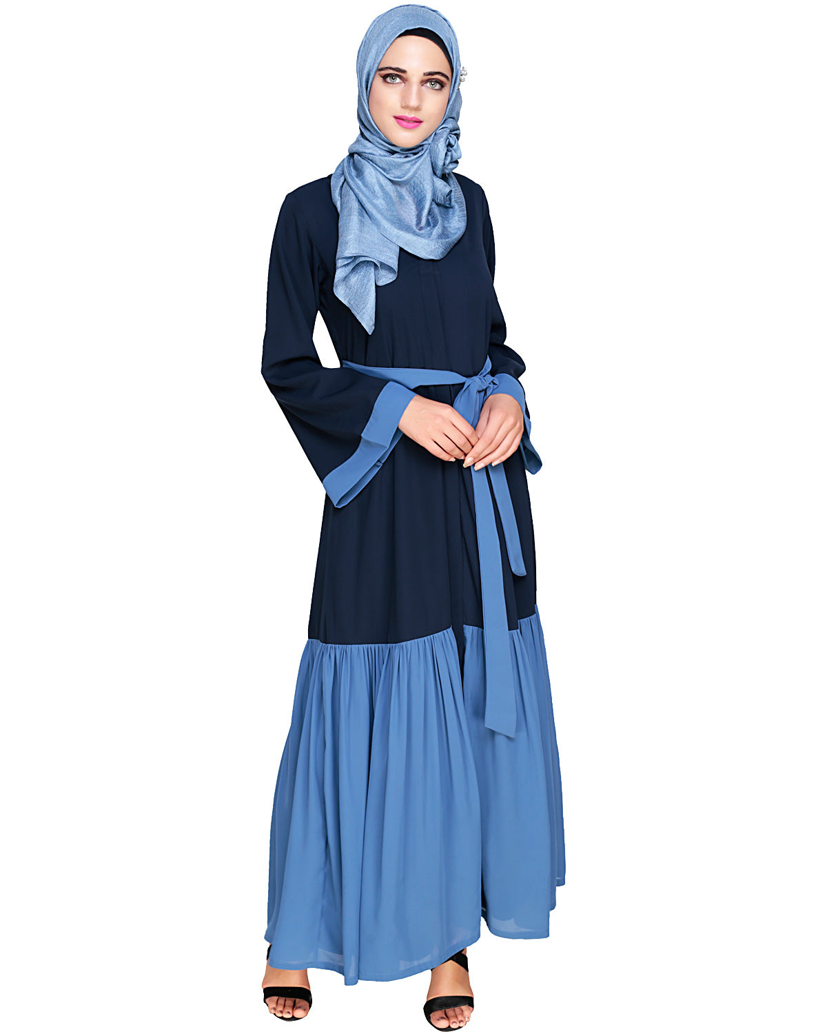 Glory Muster Abya Dark Blue & Light Blue