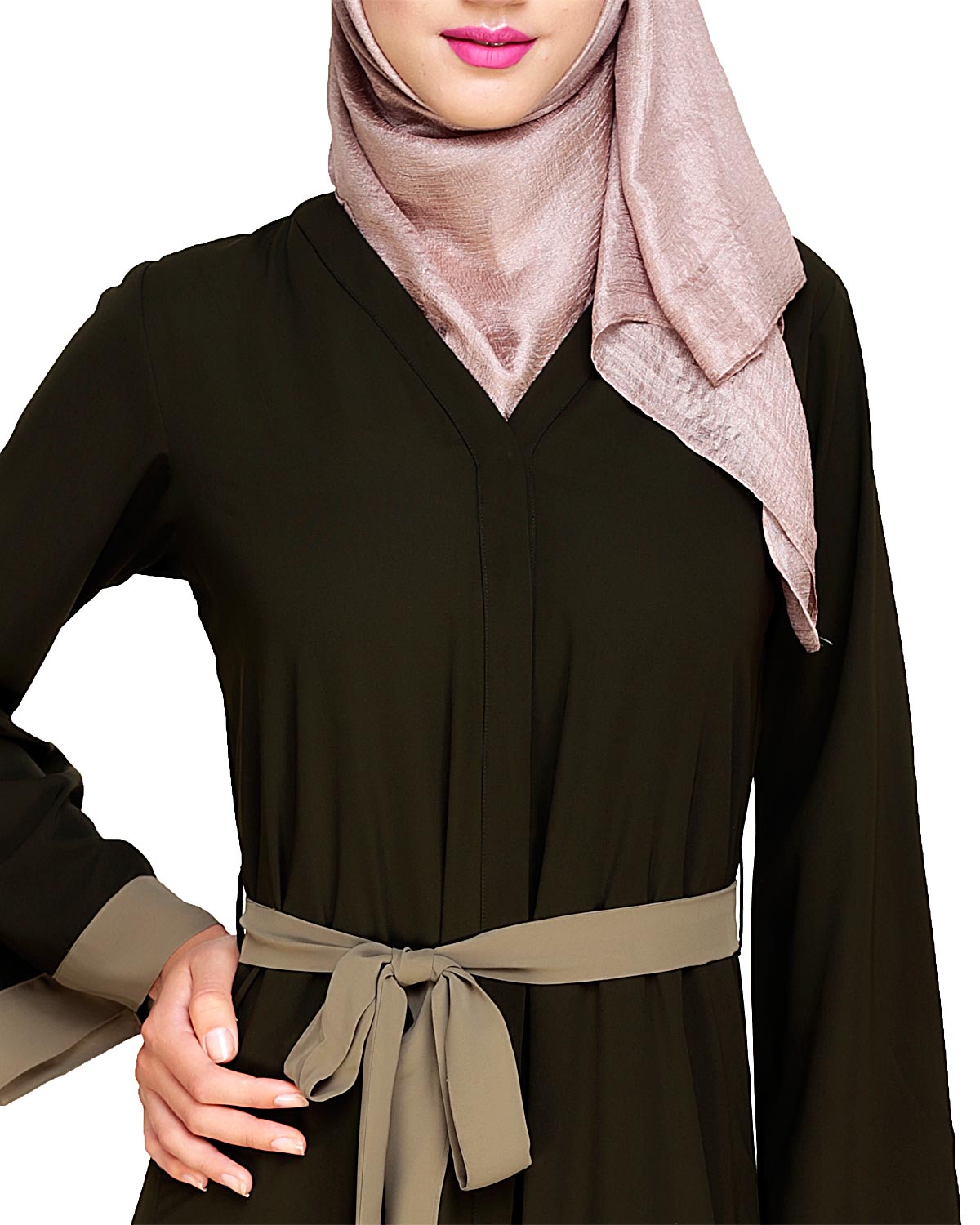 Glory Muster Abya Olive & Mint Green