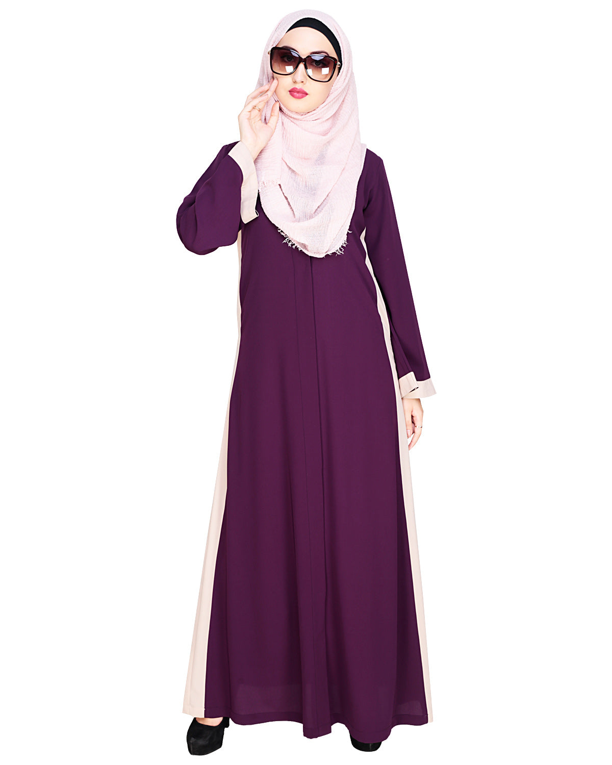 Side Panelled Abaya