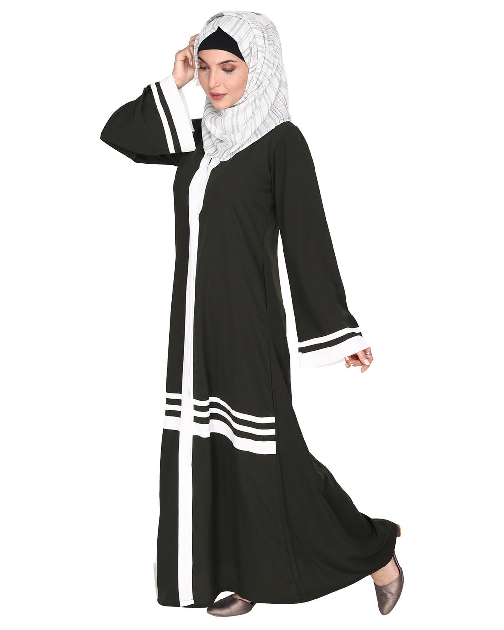 Elementary Abaya Olive Green