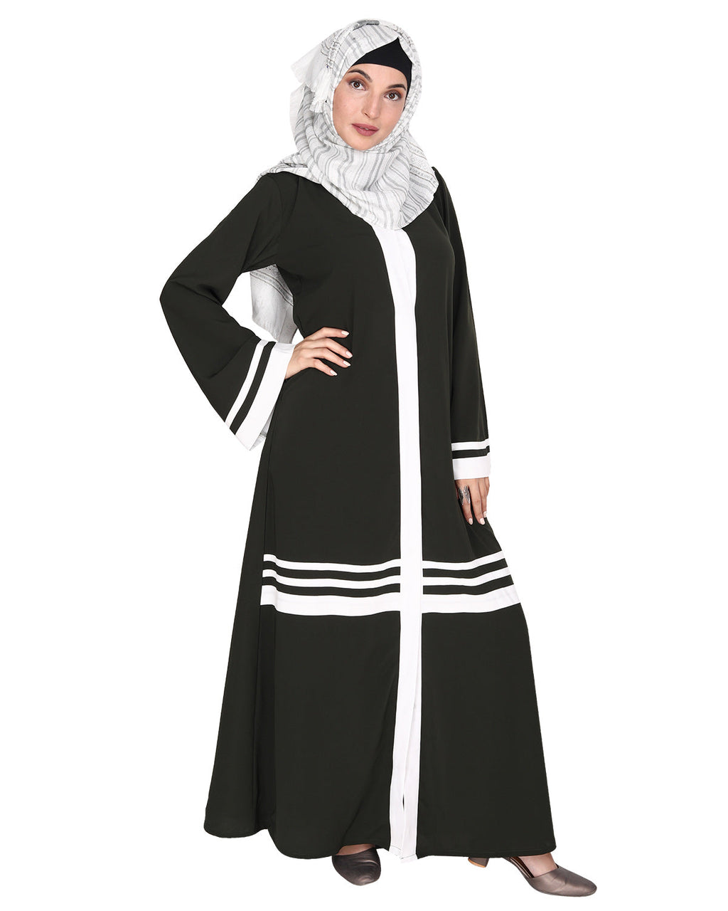 Elementary Abaya Olive Green