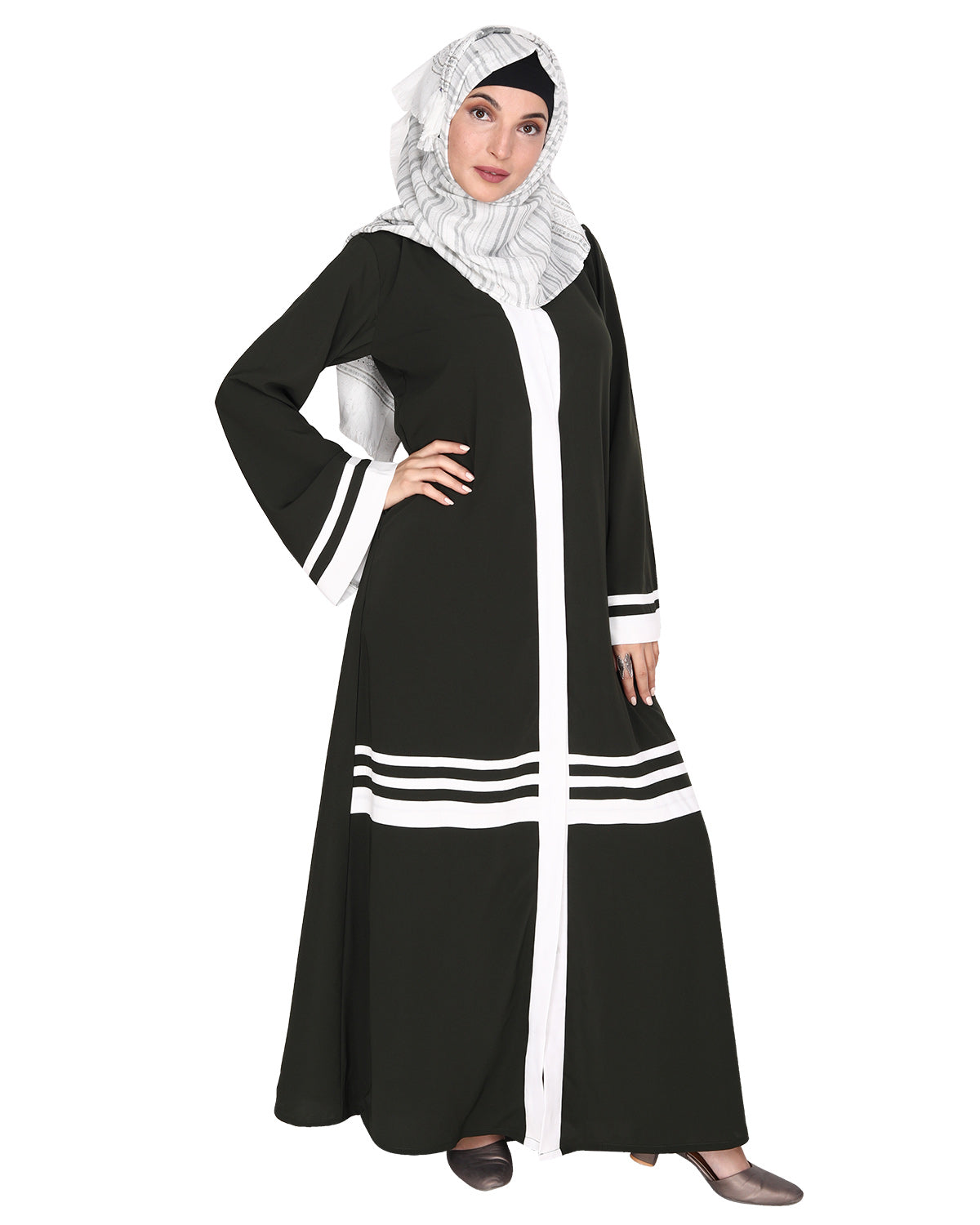 Elementary Abaya Olive Green