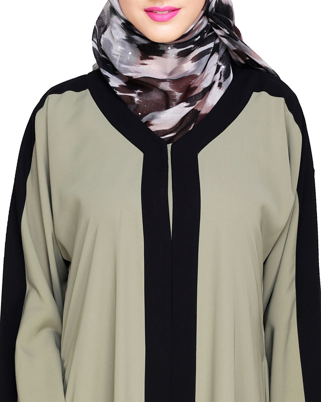 Enswathe Dubai Style Abaya Mint Green