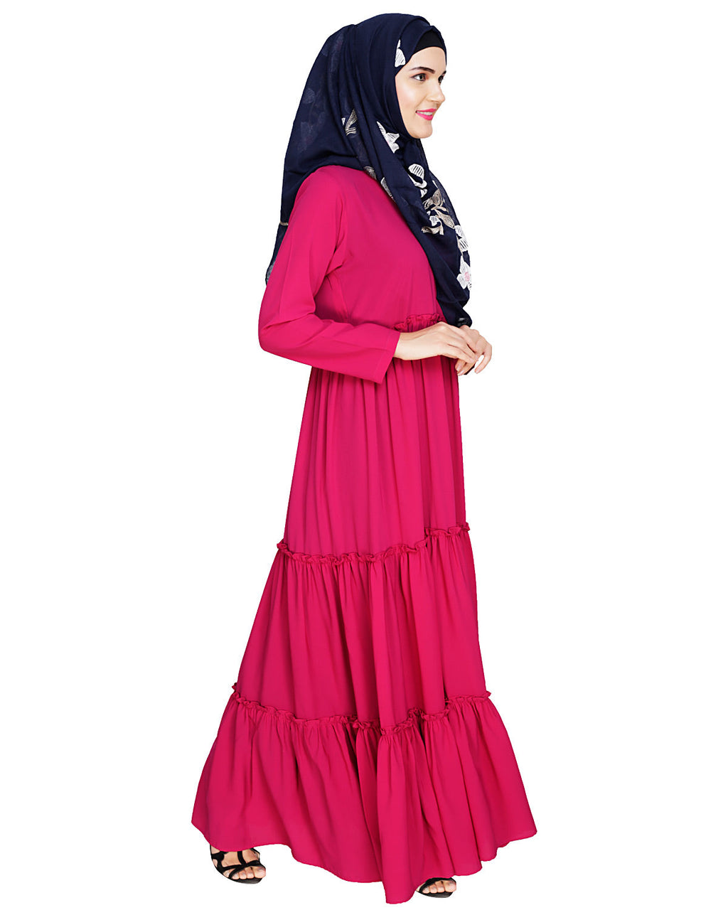 Modest Abaya Fuschia