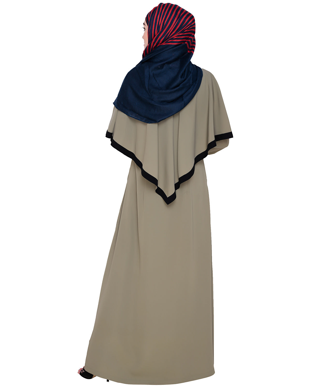 Fancy Cape Abaya Dead Mint