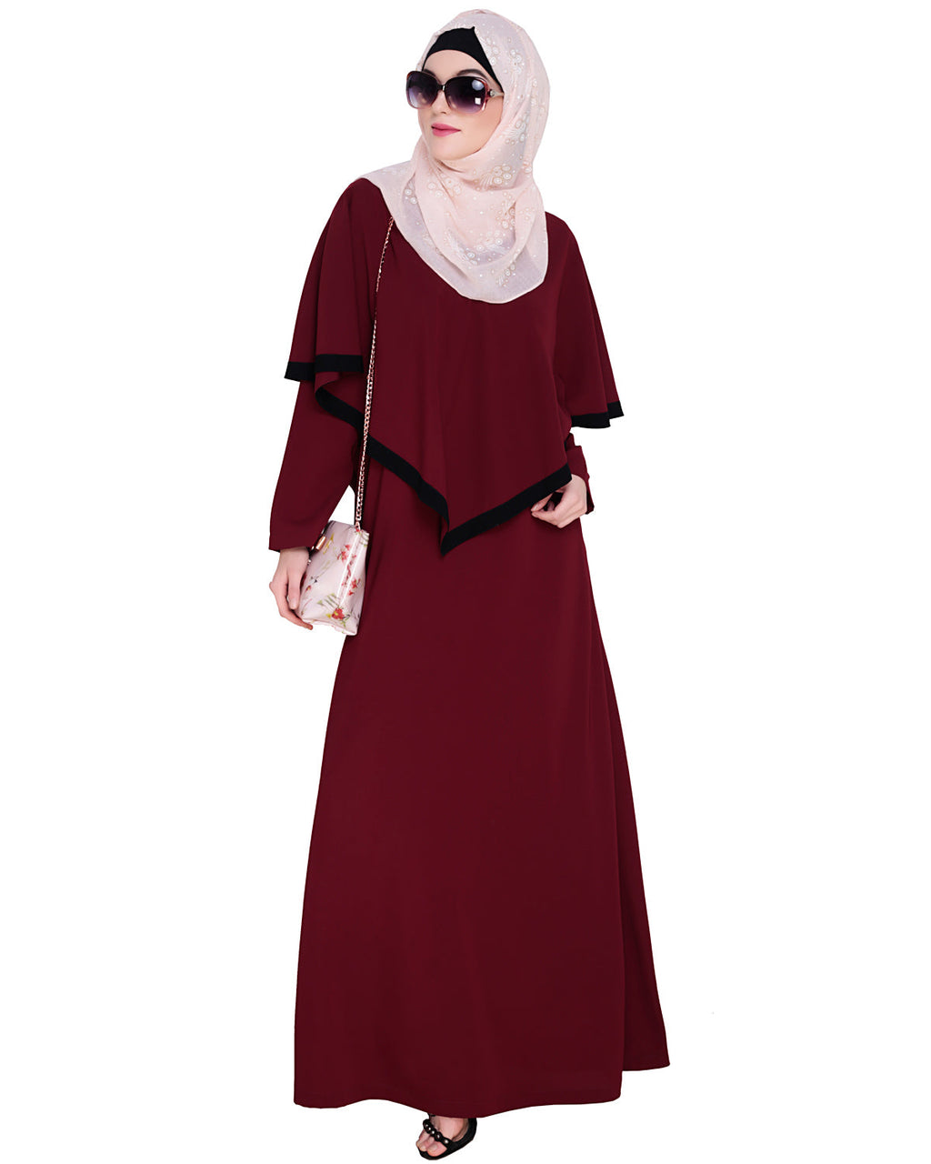 Fancy Cape Abaya Wine