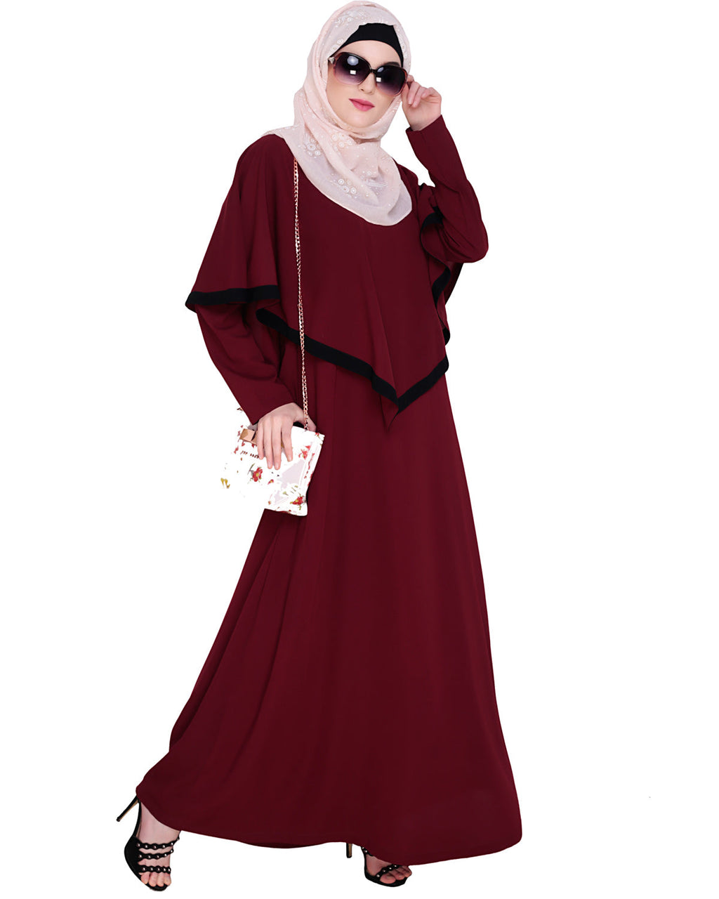 Fancy Cape Abaya Wine