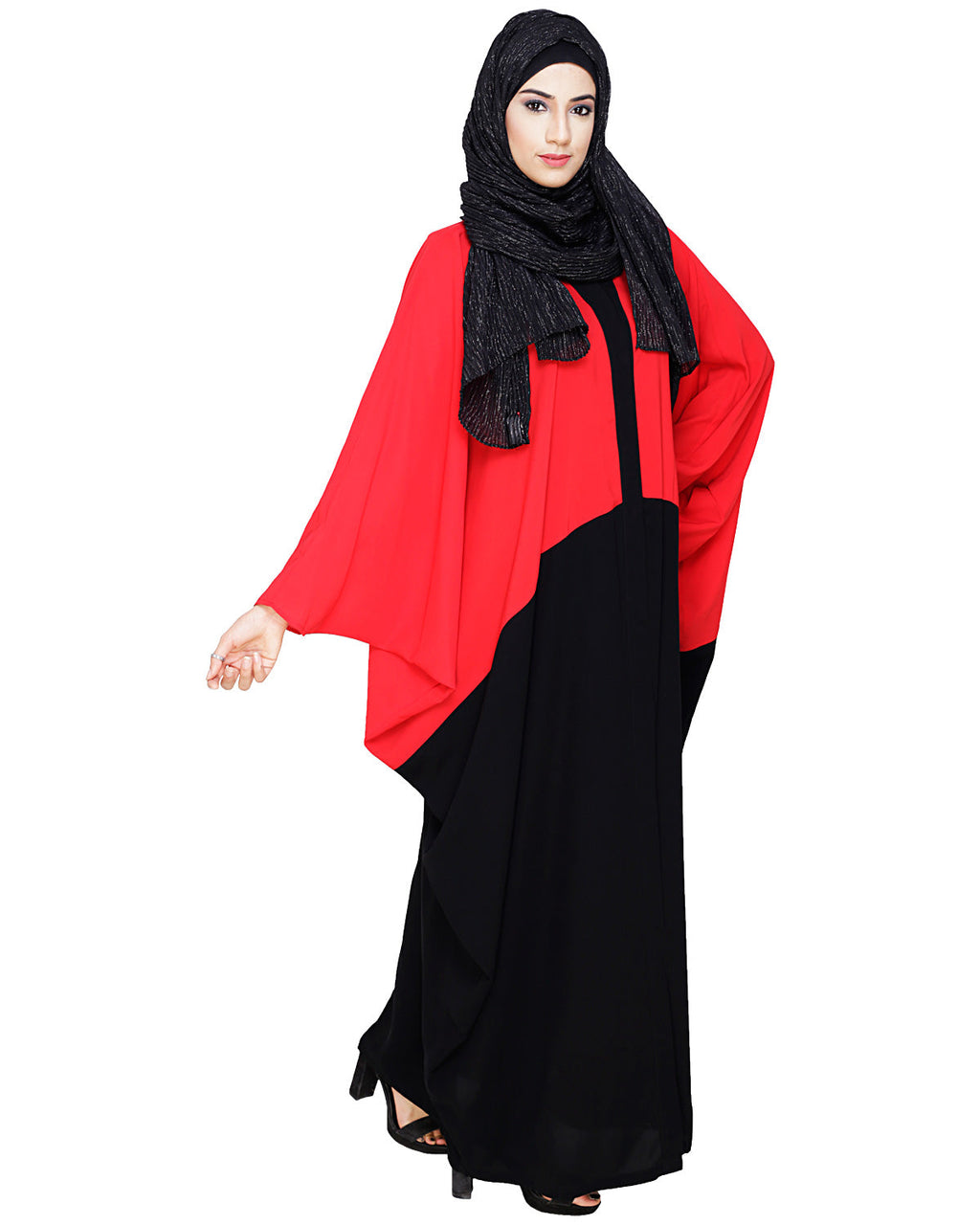 Spiffy Black and Blue Kaftan Blue Black
