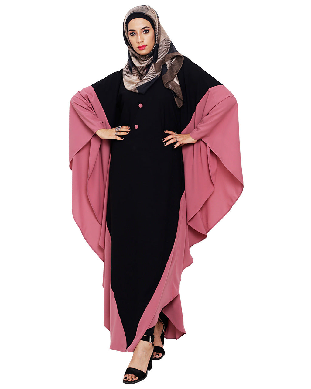 Aesthetic Kaftan Onion Pink