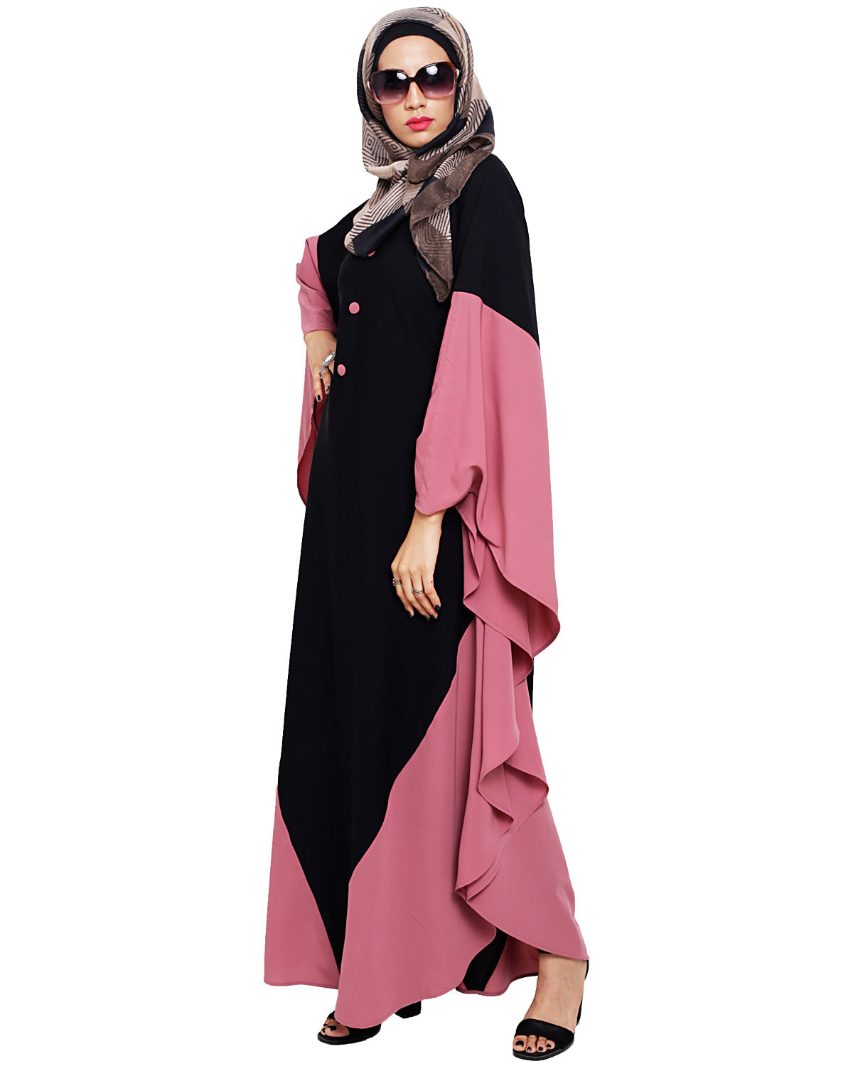 Aesthetic Kaftan Onion Pink