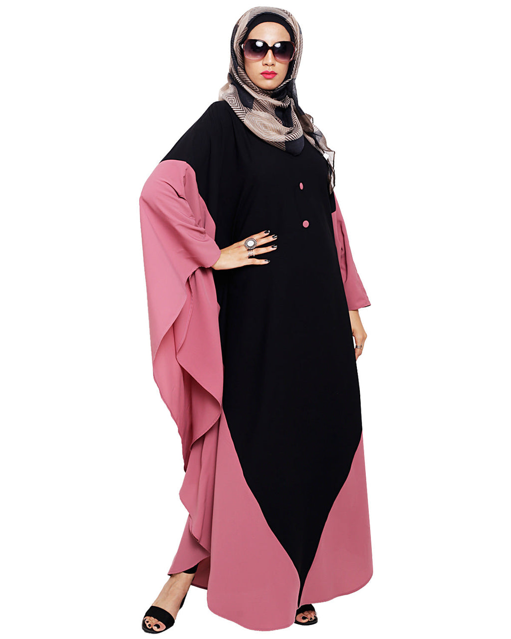 Aesthetic Kaftan Onion Pink