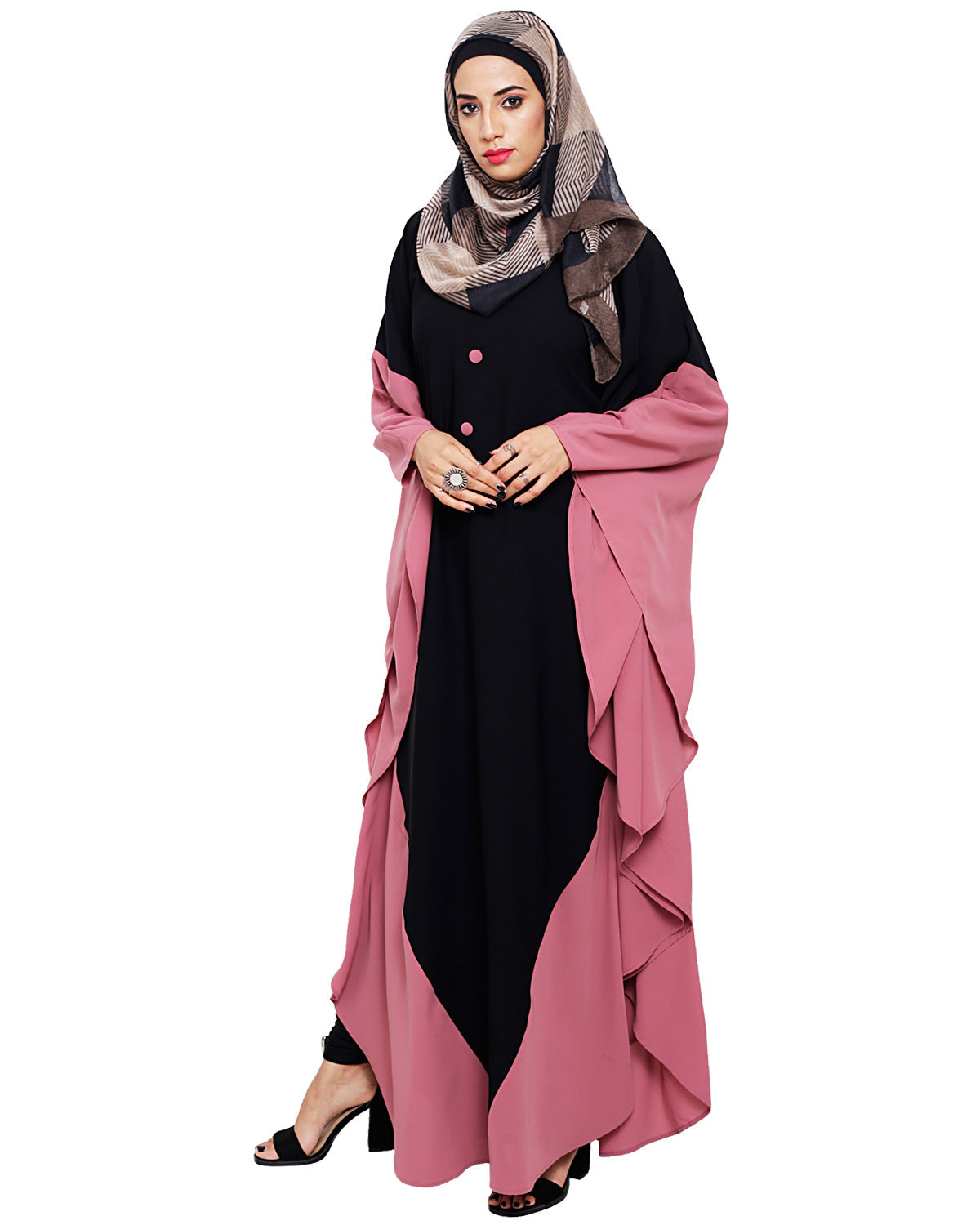 Aesthetic Kaftan Onion Pink