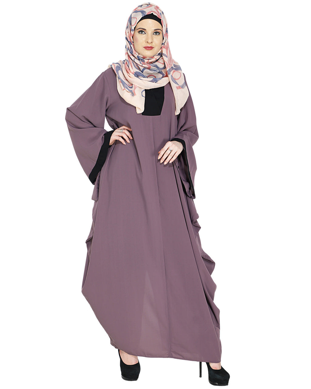 Plum Casual Kaftan Purple